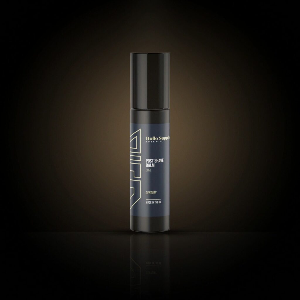 Hollo Supply Century Post Shave Balm, studio product shot